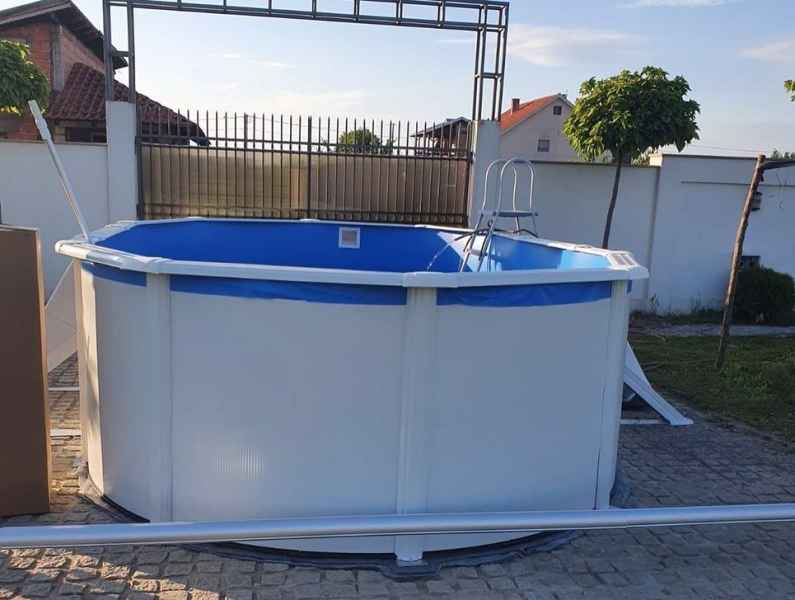 Montazni bazen GRE nadzemni/ukopni