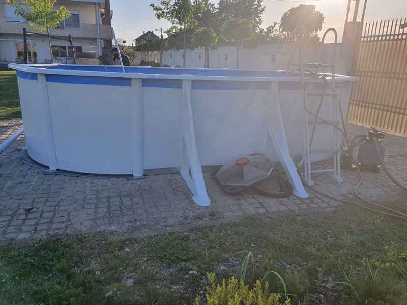 Montazni bazen GRE nadzemni/ukopni