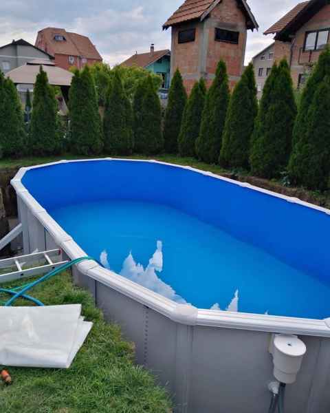 Montazni bazen GRE nadzemni/ukopni