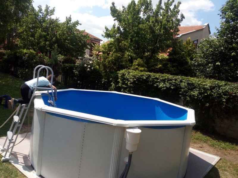 Montazni bazen GRE nadzemni/ukopni