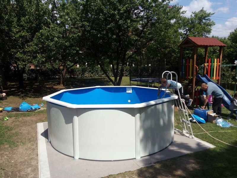 Montazni bazen GRE nadzemni/ukopni