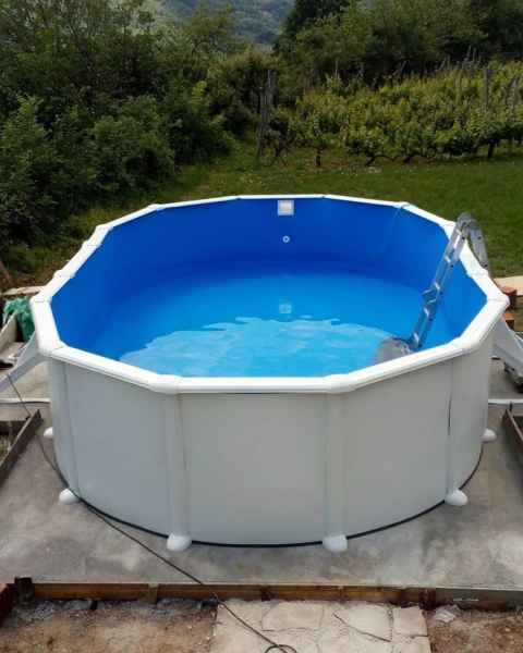 Montazni bazen GRE nadzemni/ukopni